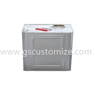 Vierkante emmer van 10 liter